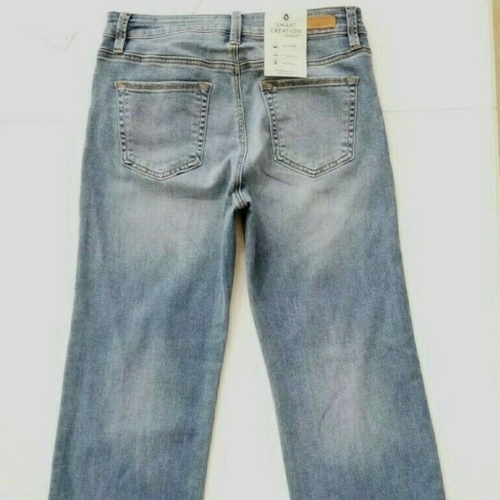 Sanctuary Women's Sahara Blue Wide Leg Crop Jeans